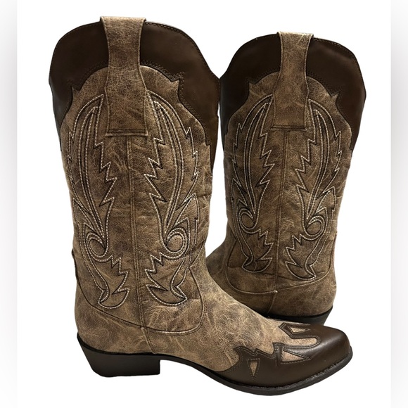 NWOB Dolce by Mojo Maxy Cowboy Western Boots SZ 10M - Picture 7 of 8